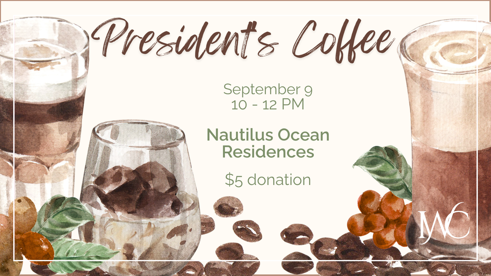 President’s Fall Coffee